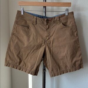 Toad&Co sz 32 Mens Khaki Brown Mission Ridge Shorts